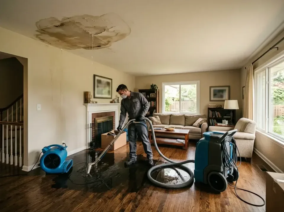 attic-pipe-burst-ceiling-drip-008 — frequently asked questions, Water Damage Restoration & Carpet Care in Myrtletown, CA